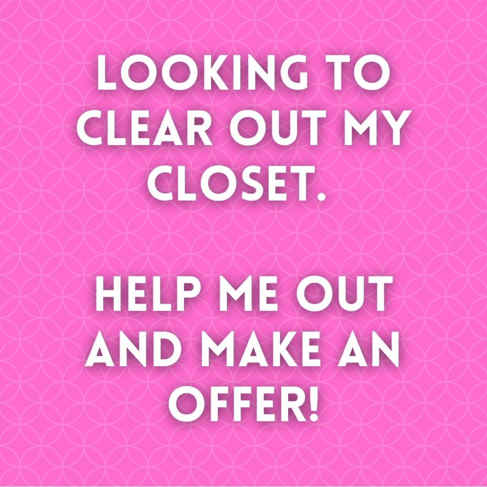 Offers welcome! ☺️